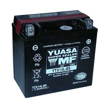 BATTERIA YUASA YTX14L-BS 12V/12AH