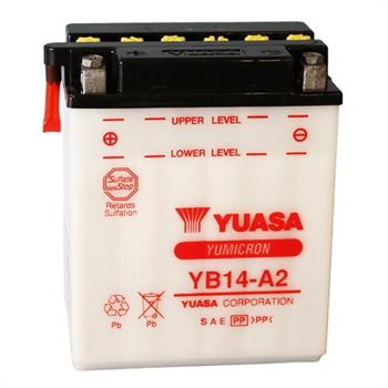 BATTERIA YUASA YB14-A2 12V/14,7AH