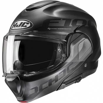 CASCO HJC F100 HETAL BLACK/GREY