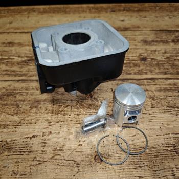 CILINDRO + PISTONE D.38,8 RV4A SENZA MISCELATORE