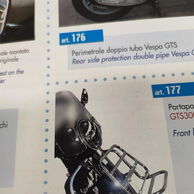 PORTAPACCHI ANTERIORE VESPA GTS 300 - 2
