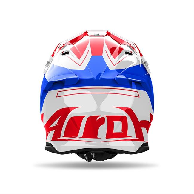 CASCO AIROH TWIST 3 DIZZY BLUE / RED GLOSS - 3
