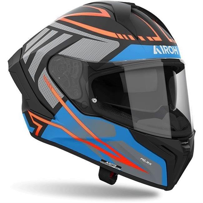 CASCO AIROH MATRYX RIDER DARK BLUE MATT - 1
