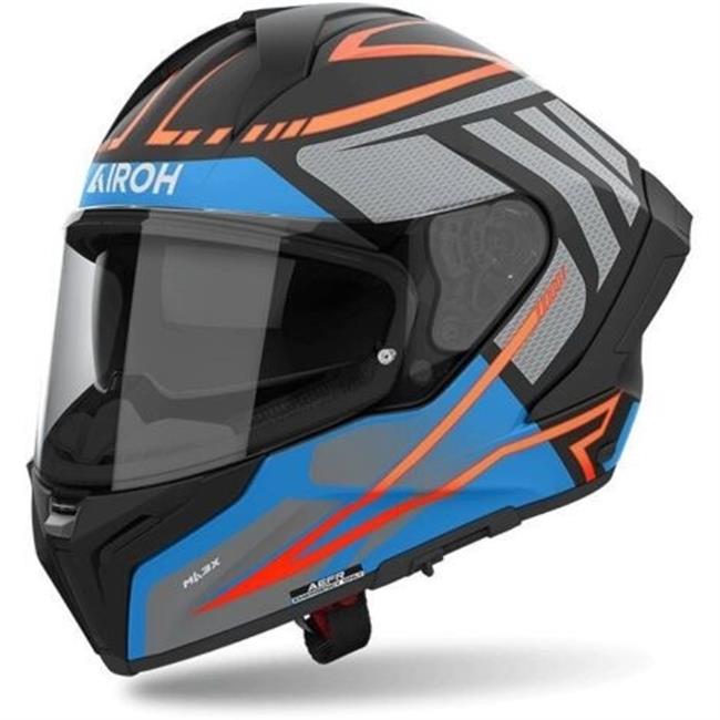 CASCO AIROH MATRYX RIDER DARK BLUE MATT - 2