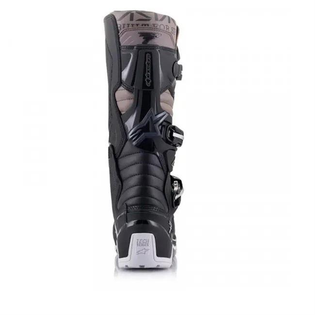 STIVALE ALPINESTARS TECH 7 ENDURO BLACK GRAY GOLD - 4