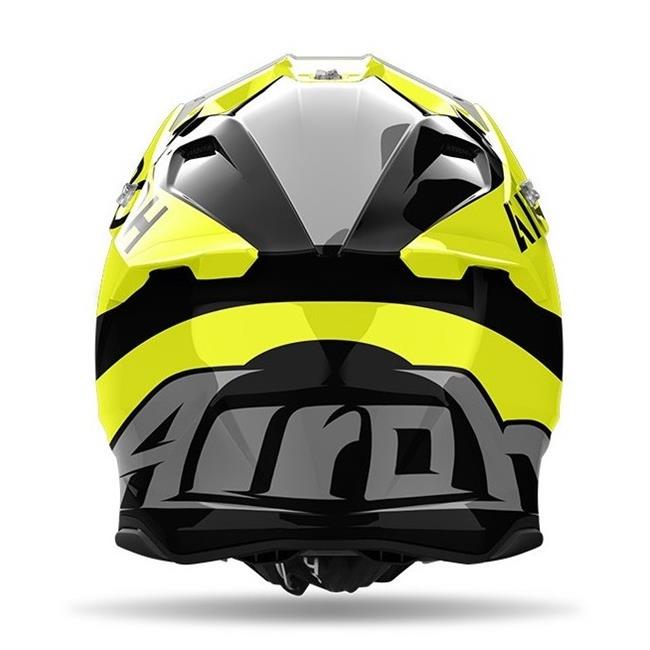 CASCO AIROH TWIST 3 KING YELLOW GLOSS - 3
