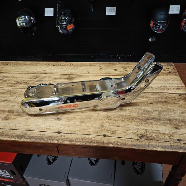 COPPIA FIANCATE CROMATE FACO CIAO SENZA VARIATORE - 1