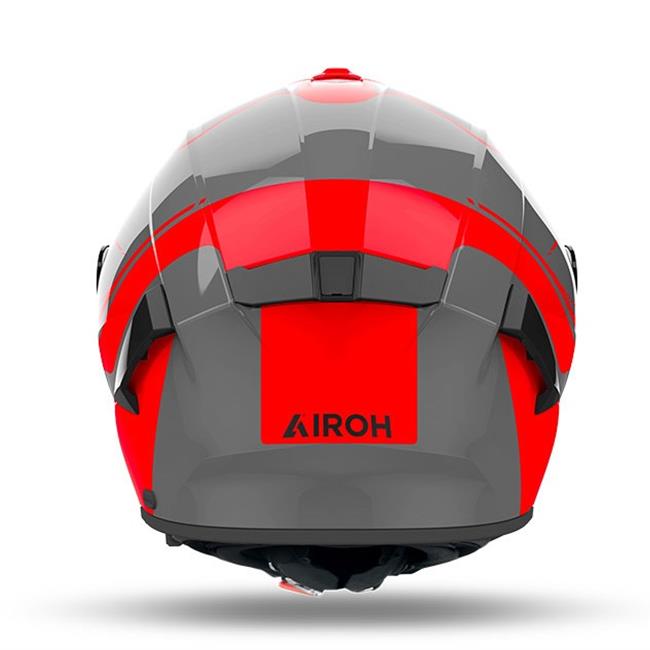 CASCO AIROH SPARK 2 CHRONO ORANGE GLOSS - 3