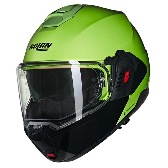 CASCO NOLAN N 120-1 MI VEDI VERDE IMPLUSO NERO - 2