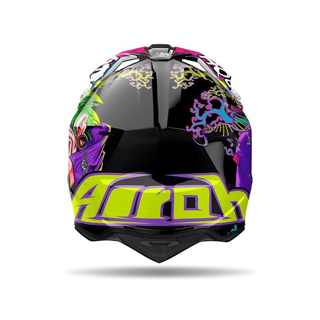 CASCO AIROH WRAAAP MUSIC GLOSS - 3