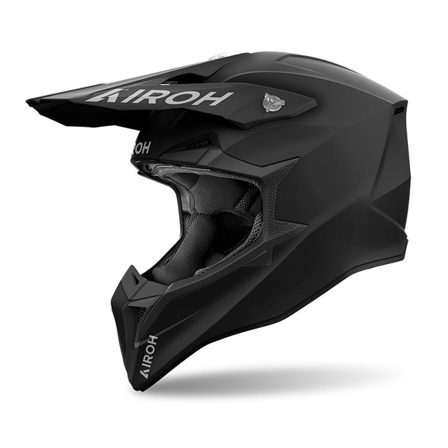 CASCO AIROH WRAAAP BLACK MATT - 2