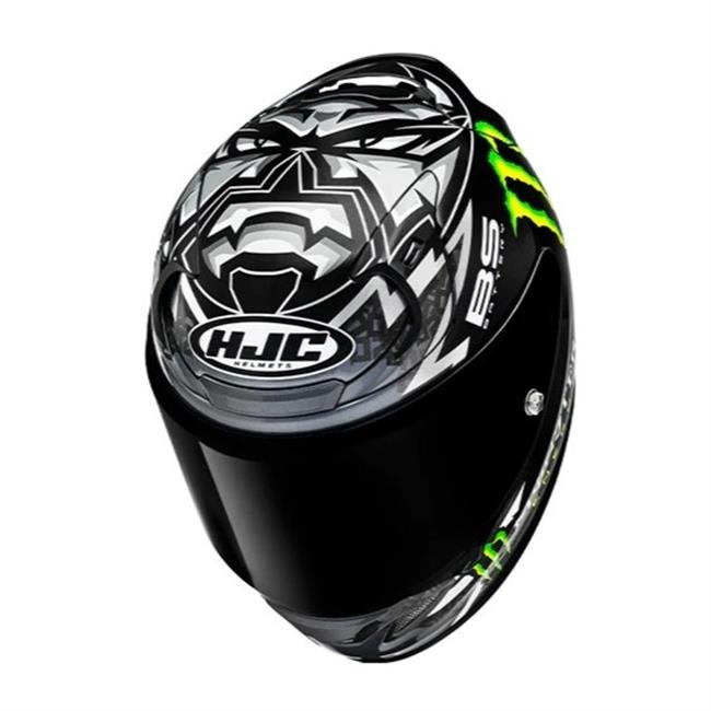 CASCO HJC RPHA 12 REPL. QUARTARARO BLACK - 2