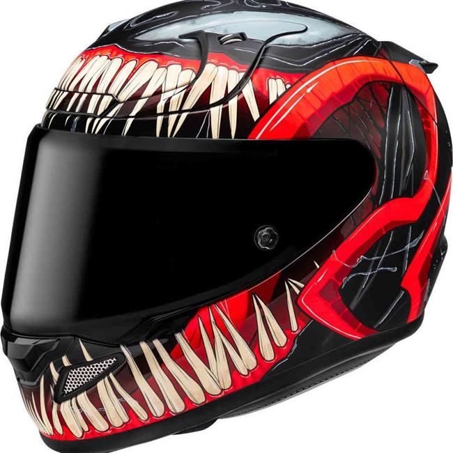 CASCO HJC RPHA 12 VENOM 3 MARVEL MC1SF - 1