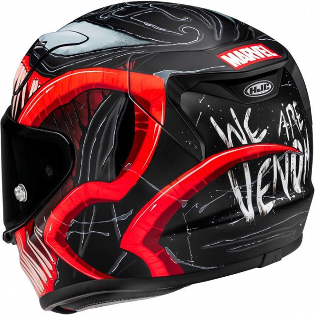 CASCO HJC RPHA 12 VENOM 3 MARVEL MC1SF - 3