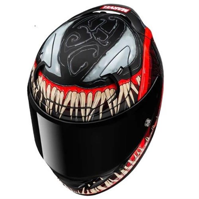 CASCO HJC RPHA 12 VENOM 3 MARVEL MC1SF - 4