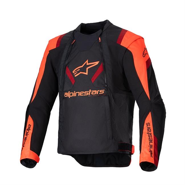 GIACCA ALPINESTARS T-STUNT AIR JACKET BLACK-RED - 1
