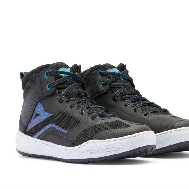 SCARPA DAINESE SUBURB AIR LADY BLACK/WHITE/HARBOR BLUE - 5