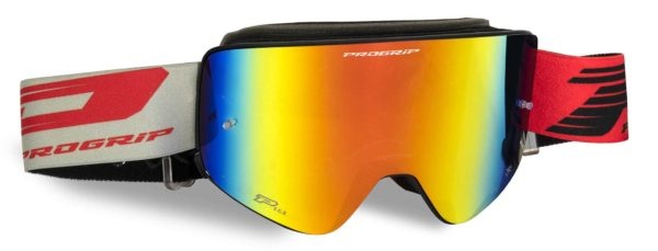 PROGRIP MASCHERA MAGNET NERO ROSSO